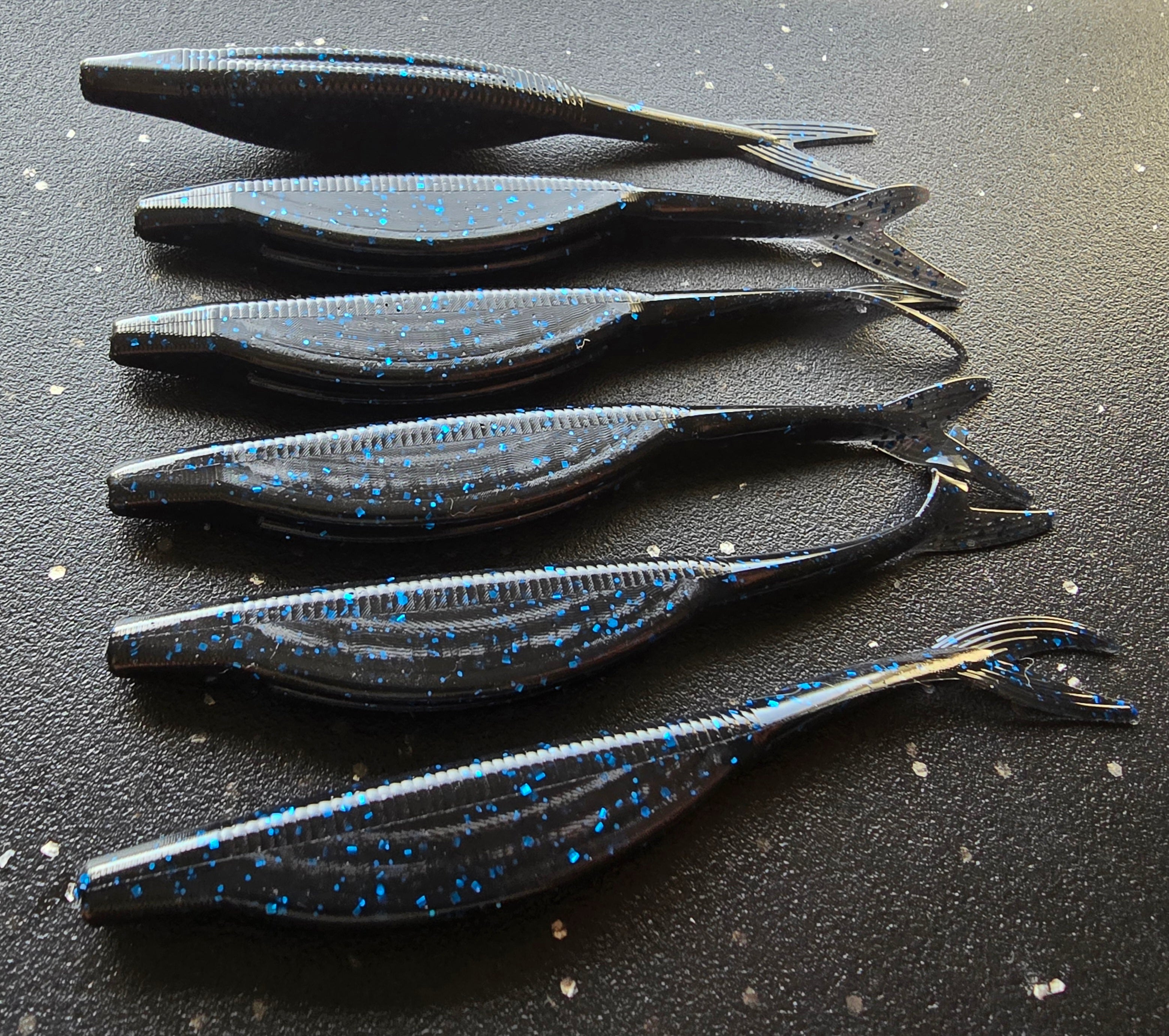 5" Suppressor Shad Soft Plastic Jerk Bait